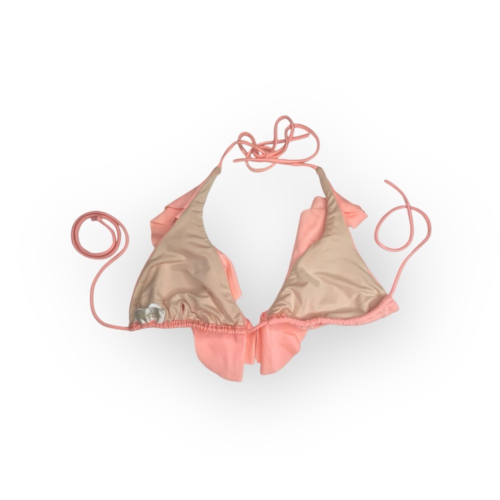 Shoshanna Flutter Halter Bikini Set With String S… - image 8